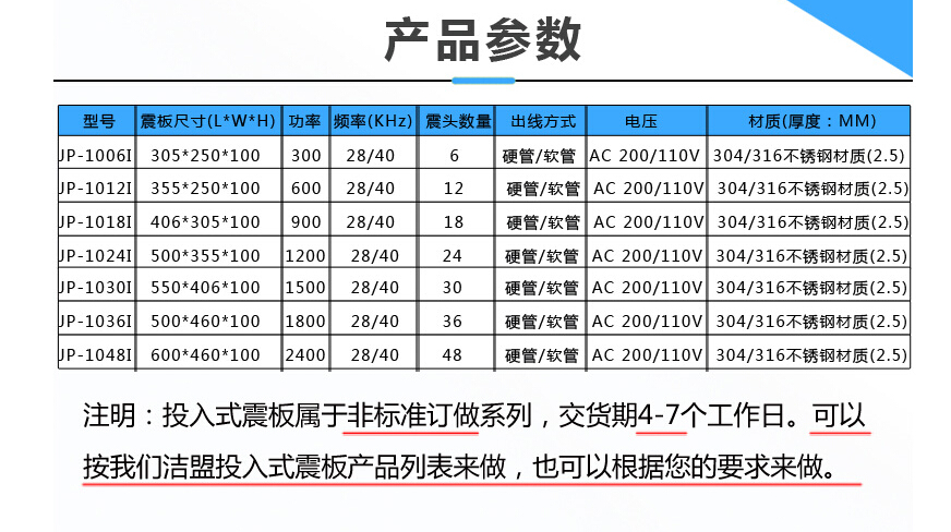 超聲波振板系列